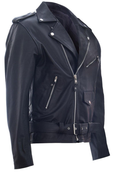 Шкіряна куртка Brando Biker Rock Motorcycle