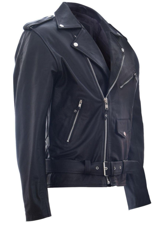 Шкіряна куртка Brando Biker Rock Motorcycle