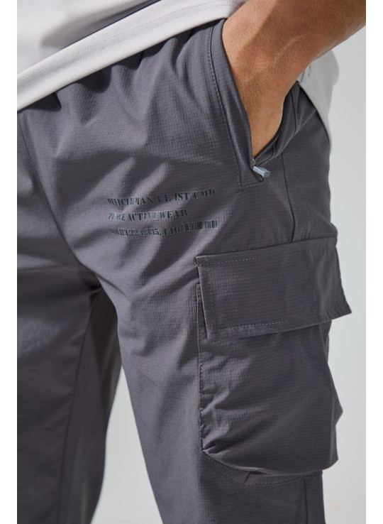 Man Active Gym Technical Cargo Jogger
