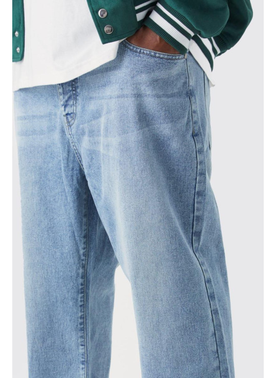 Плюс завужені жорсткі джинси