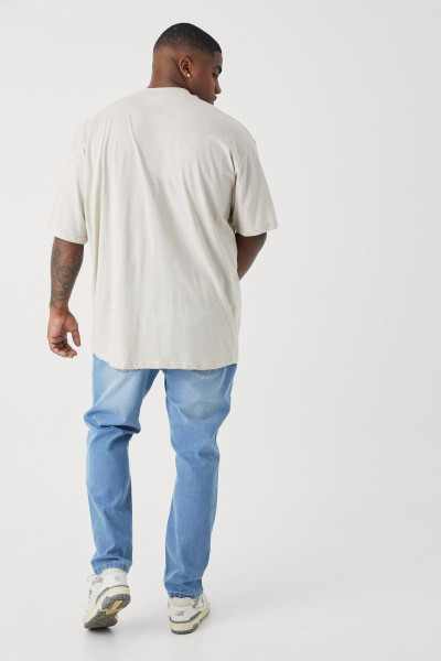 Плюс вузькі еластичні джинси