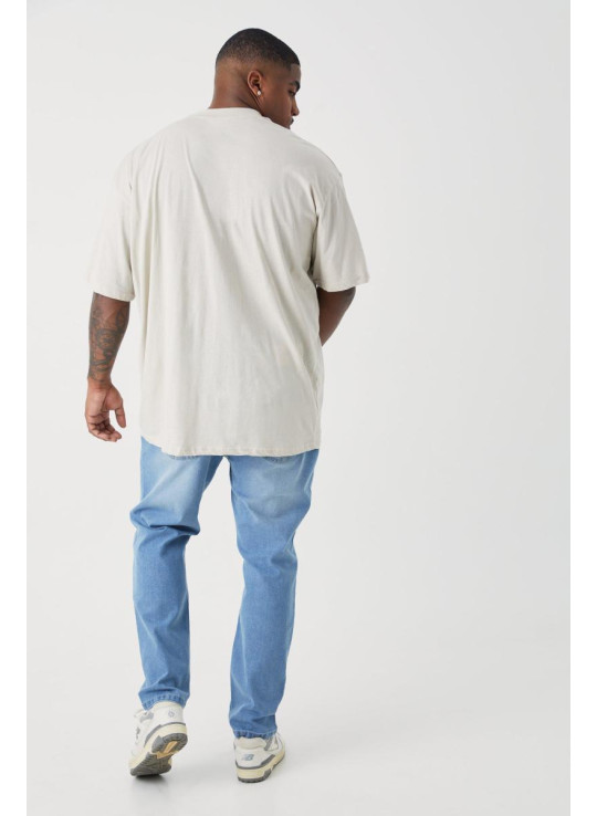 Плюс вузькі еластичні джинси