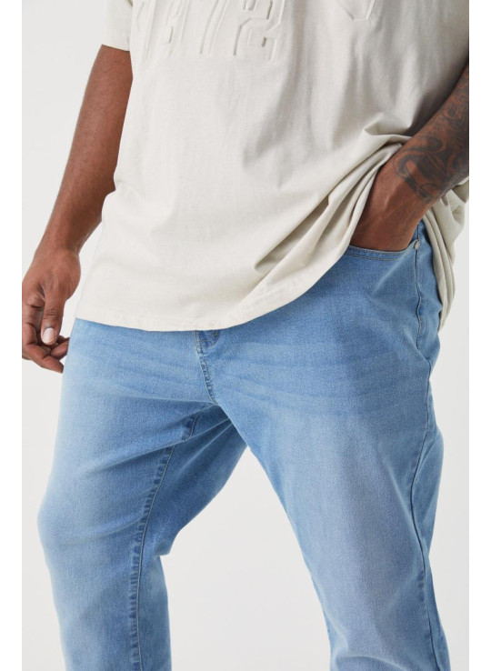 Плюс вузькі еластичні джинси