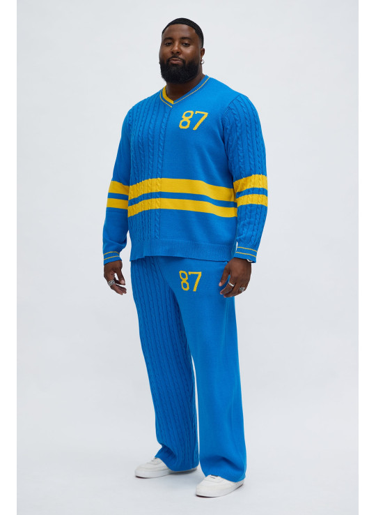 Светр V-подібний виріз Preppy Life