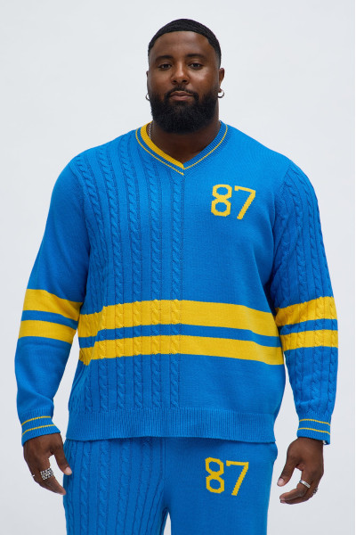 Светр V-подібний виріз Preppy Life