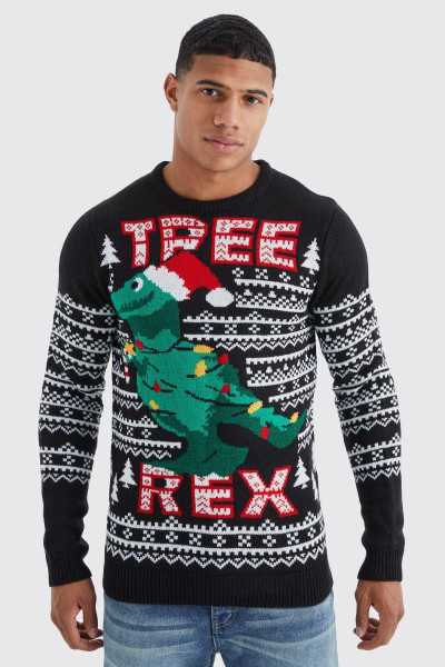 Різдвяний джемпер Tree Rex