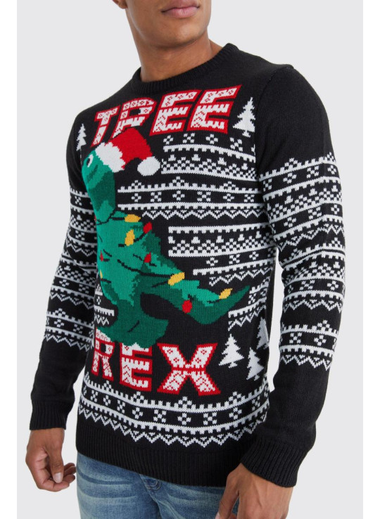 Різдвяний джемпер Tree Rex