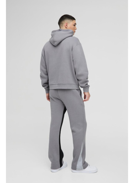 Негабаритна коробка фарби з бризок Gusset з капюшоном з капюшоном