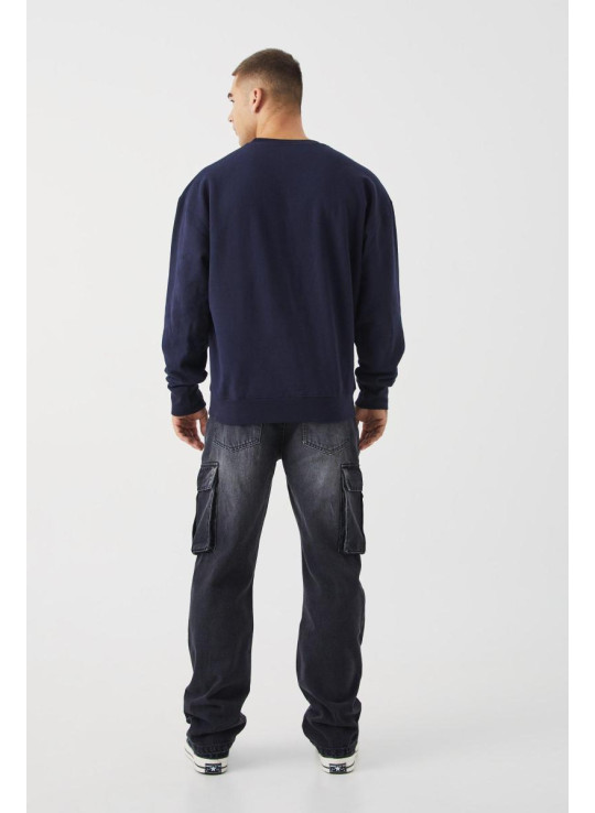 Розслаблені жорсткі джинси карго