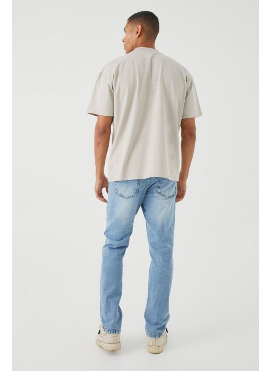 Прямі жорсткі джинси