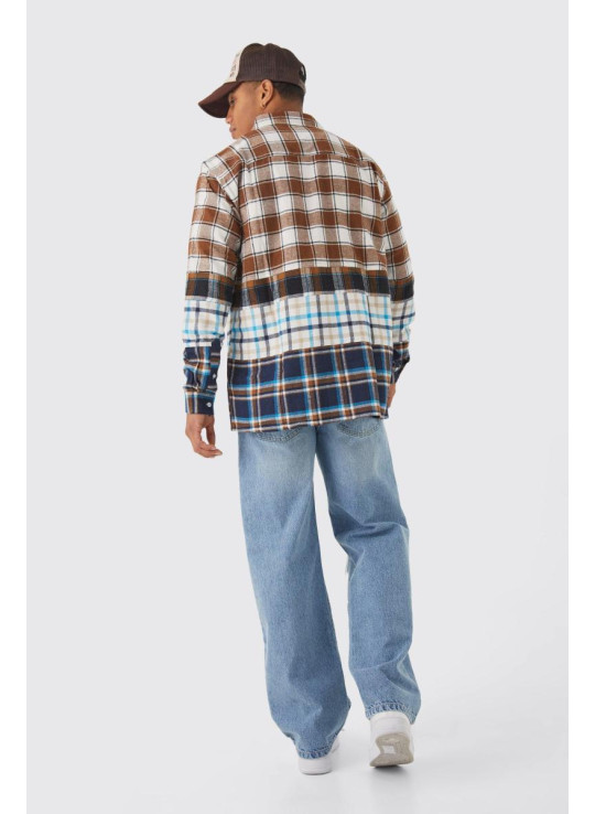 Мішкуваті жорсткі потерті джинси