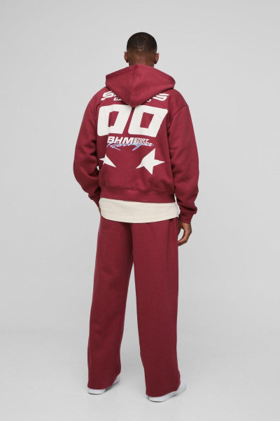 Спортивний костюм із принтом Moto та Jogger