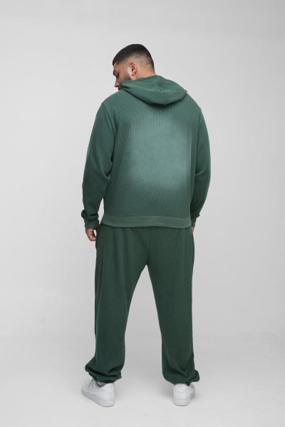 Спортивний костюм Plus Spray Wash Waffle Graphic з капюшоном