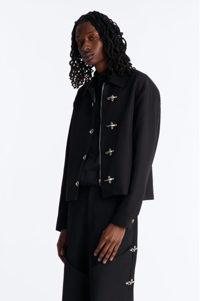 Куртка Relaxed Vie з застібкою