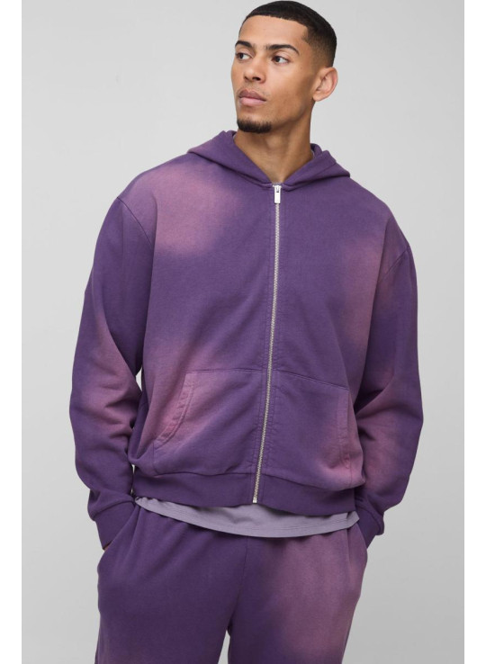 Величезний спортивний костюм на блискавці