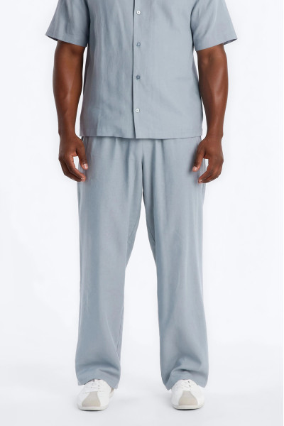 Лляні штани Багами Baggy Fit зі шнурком