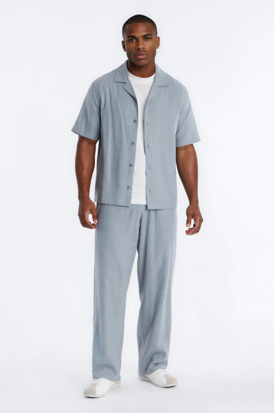 Лляні штани Багами Baggy Fit зі шнурком