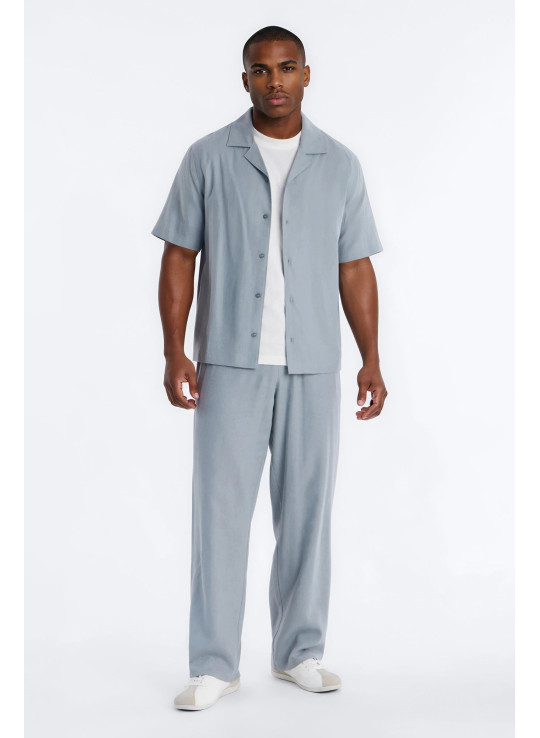 Лляні штани Багами Baggy Fit зі шнурком