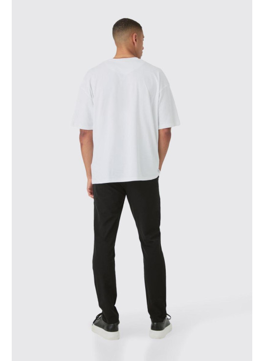 Технічні еластичні тонкі брюки з еластичною талією