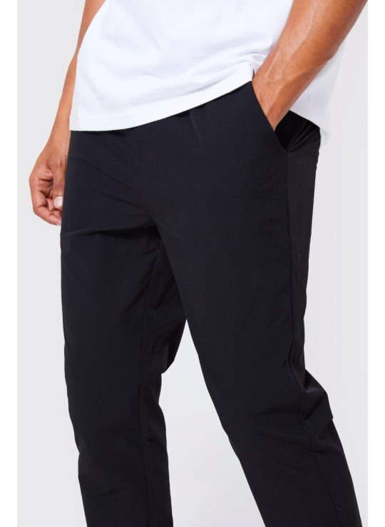 Технічні еластичні тонкі брюки з еластичною талією