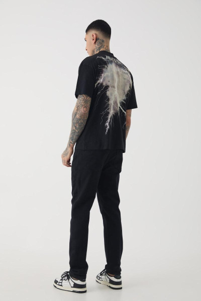 Високі тонкі жорсткі джинси