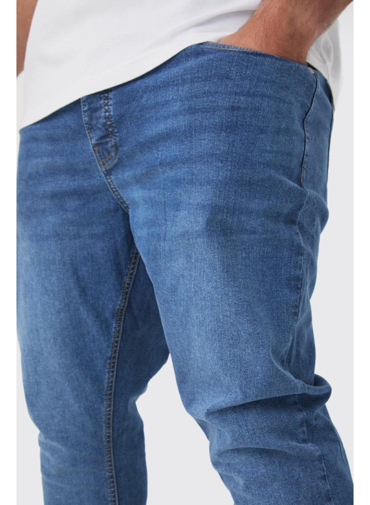 Плюс вузькі еластичні джинси