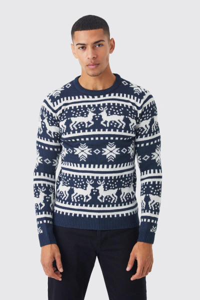 Різдвяний джемпер Reindeer Fair Isle