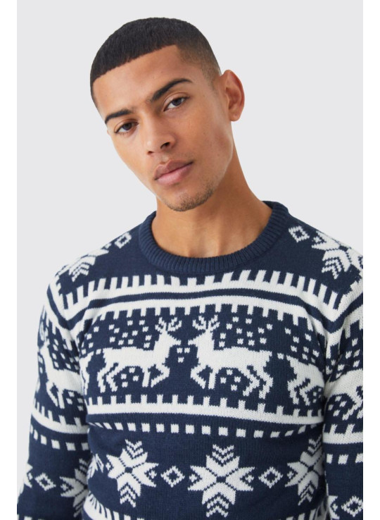 Різдвяний джемпер Reindeer Fair Isle