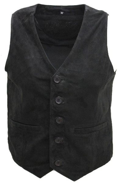 Класичний козячий замшевий шкіряний жилет-Норвіч