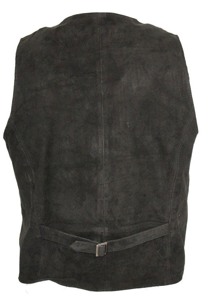 Класичний козячий замшевий шкіряний жилет-Норвіч