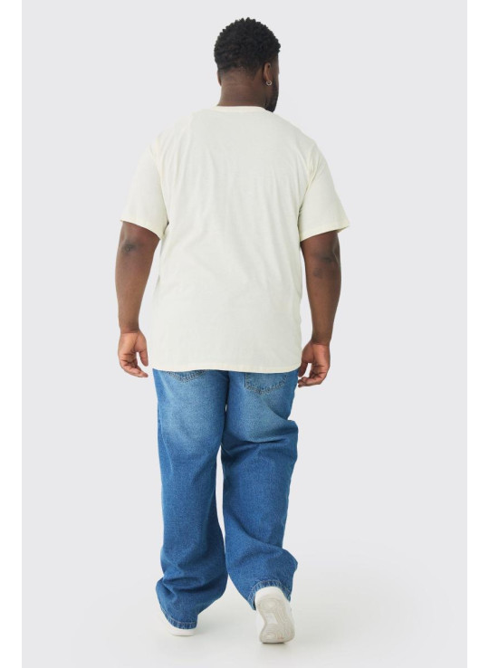 Плюс розслаблені жорсткі джинси