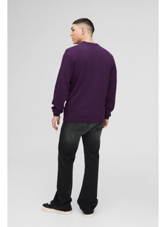 Регулярний кабельний в'язаний шов та перемичка з подолом