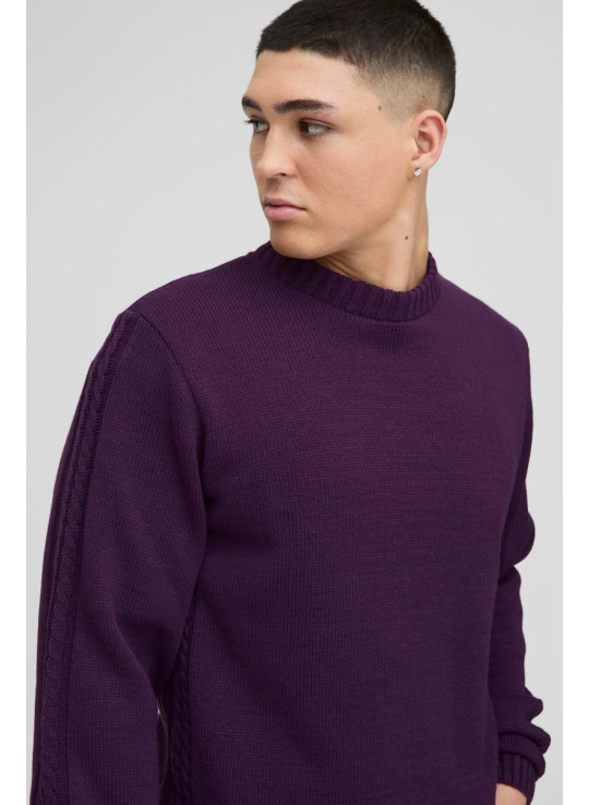 Регулярний кабельний в'язаний шов та перемичка з подолом