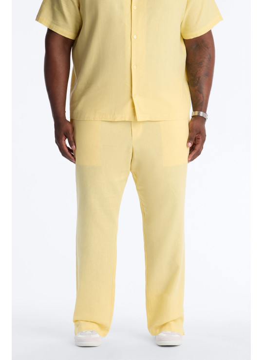 Лляні штани Багами Slim Fit зі шнурком