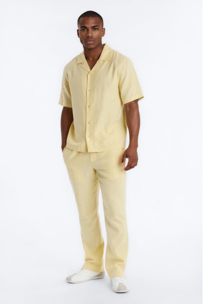 Лляні штани Багами Slim Fit зі шнурком