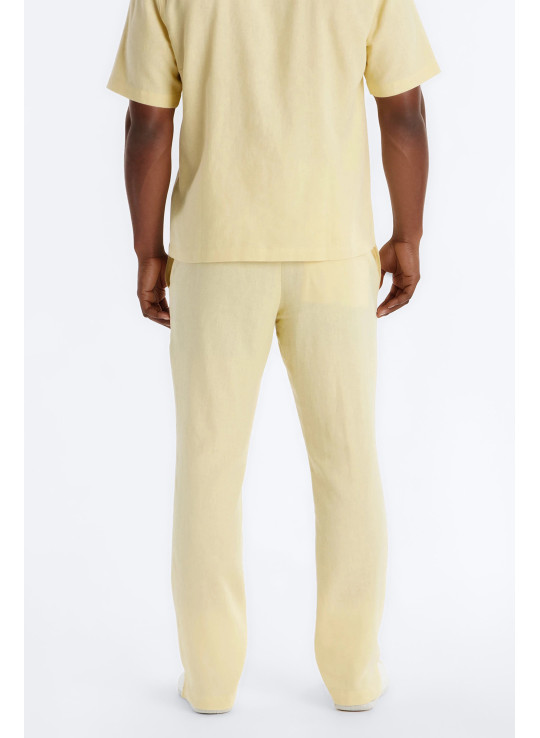 Лляні штани Багами Slim Fit зі шнурком