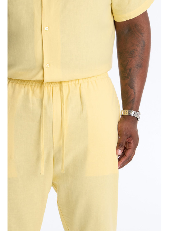 Лляні штани Багами Slim Fit зі шнурком