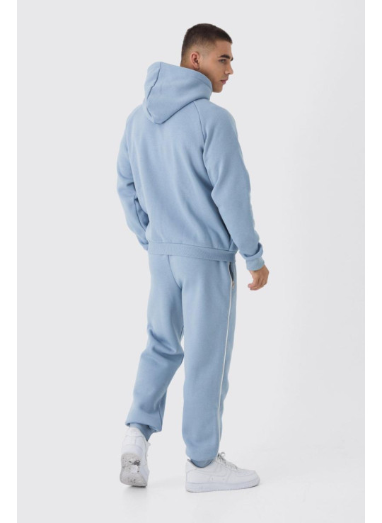Спортивний костюм стандартного крою з рукавом реглан і капюшоном