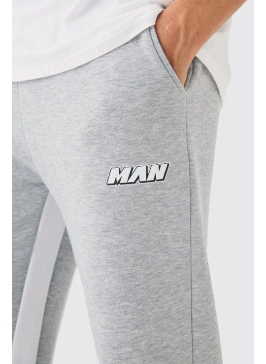 Чоловічий джоггер з контрастним швом