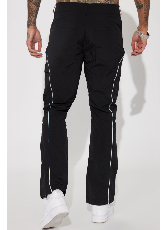 Штани Nylon Stacked Slim Flare