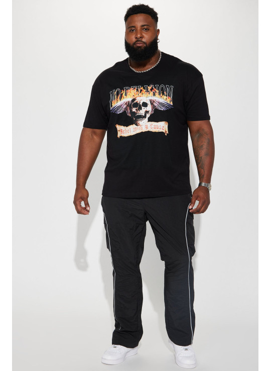 Штани Nylon Stacked Slim Flare