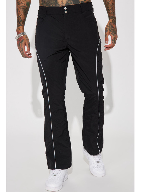 Штани Nylon Stacked Slim Flare