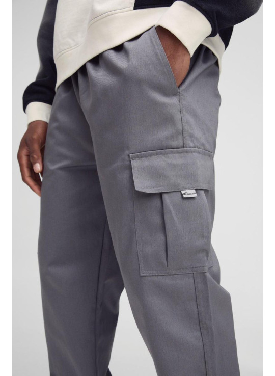 Брюки-карго з манжетами на еластичній талії