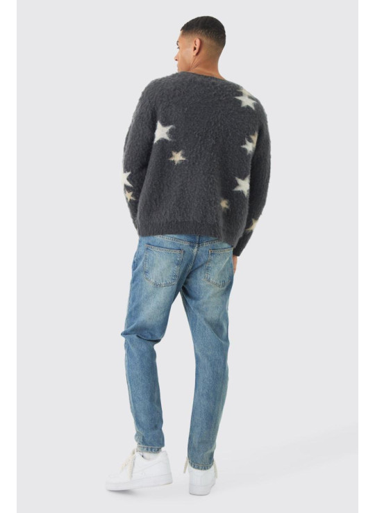 Завужені жорсткі джинси Vintage Blue