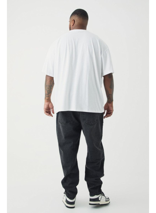 Плюс завужені жорсткі джинси