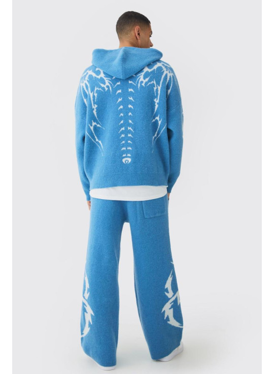 Негабаритний у всьому світі скелетний трикотажний балахон