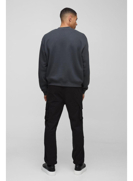 Тонка придатна еластична талія ткана вкладка з манжетних штанів