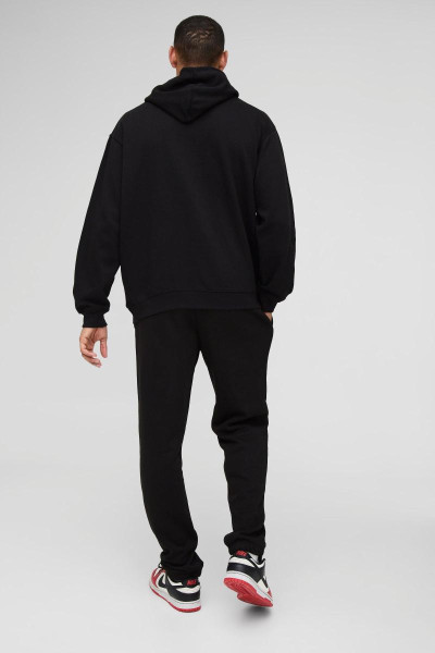 Спортивний костюм великого розміру з капюшоном і принтом 13 Homme