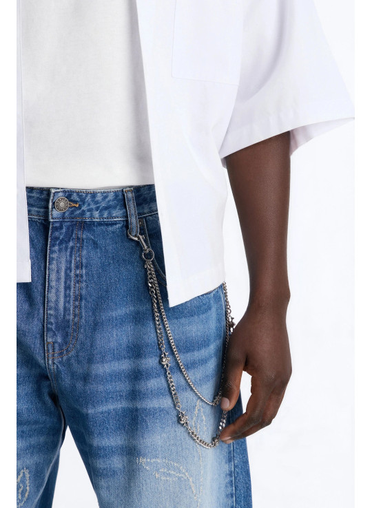 Джинси Barrel Etched Floral