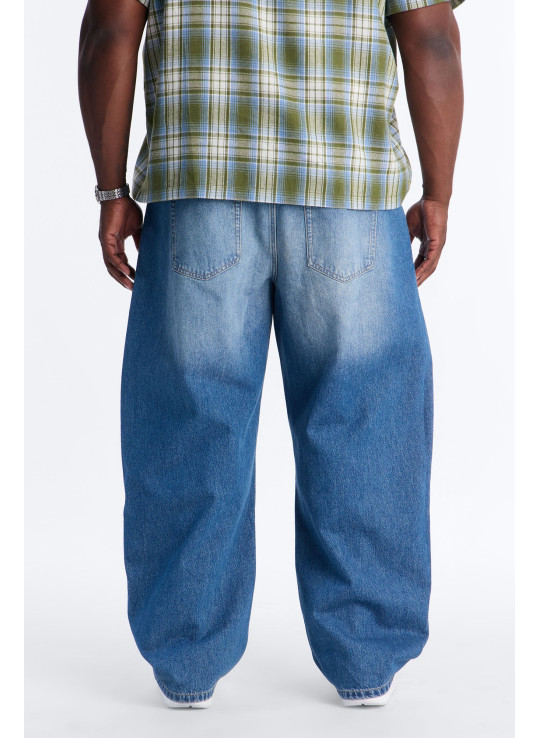 Джинси Barrel Etched Floral